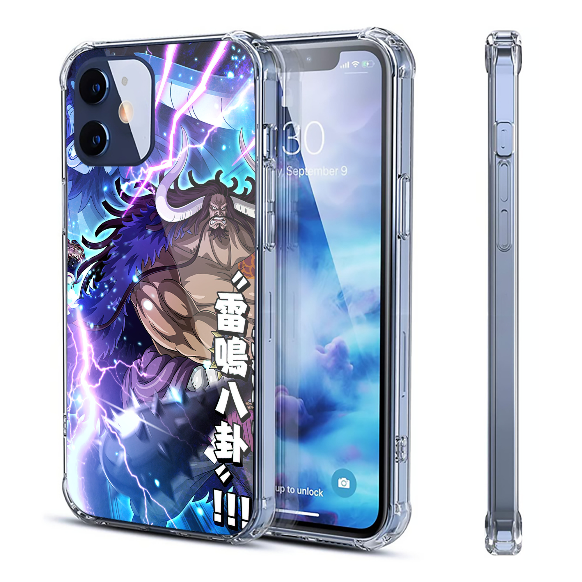 （画像用） ワンピース ONE PIECE 【iPhone 12シリーズ対応】透明スマホケース（クリアソフトケース）